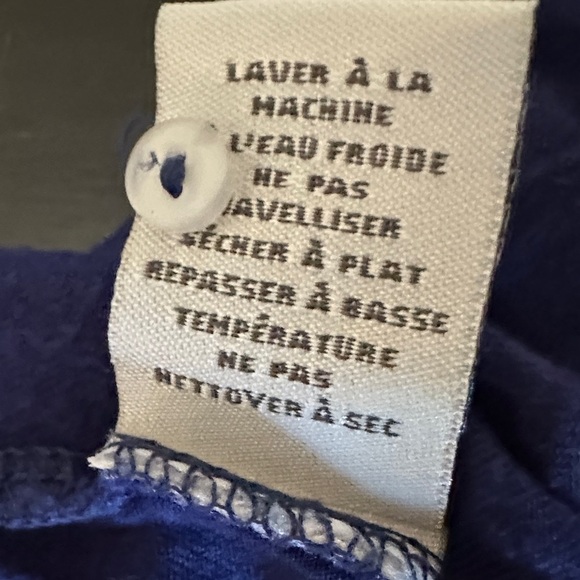 🌸Garage Deep Blue Button-Front Tank Top - Picture 5 of 6